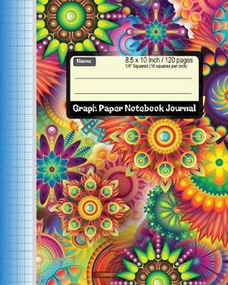 Book cover for Graph Paper Notebook Journal 8.5 x 10 Inch 120 pages