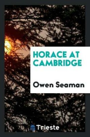 Cover of Horace at Cambridge