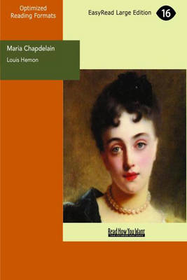 Book cover for Maria Chapdelain