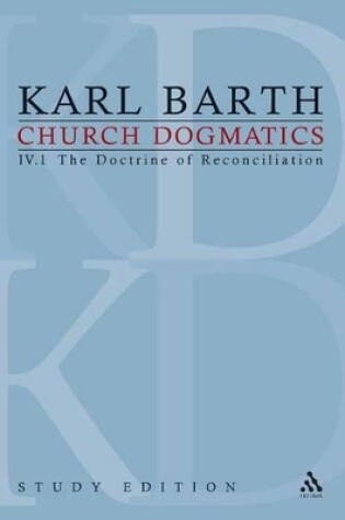 Cover of Church Dogmatics Study Edition 23