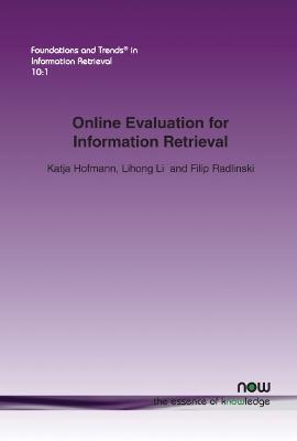 Book cover for Online Evaluation for Information Retrieval