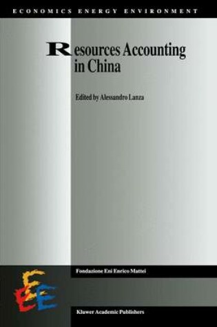 Cover of Resources Accounting in China