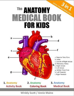 Book cover for The Anatomy Medical Book For Kids