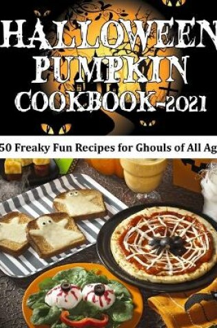 Cover of Halloween Pumpkin Cookbook 2021