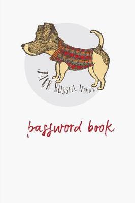 Book cover for Jack Russell Terrier -Password Book