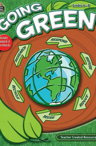 Cover of Going Green, Grades 6-8