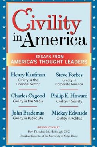 Cover of Civility in America