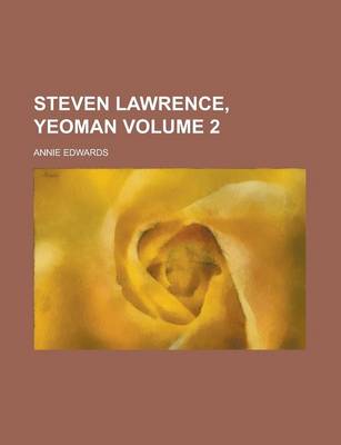 Book cover for Steven Lawrence, Yeoman Volume 2