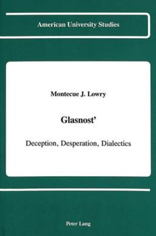 Cover of Glasnost'
