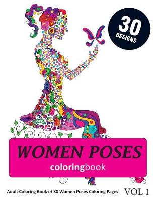 Book cover for Women Poses Coloring Book