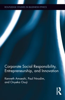 Book cover for Corporate Social Responsibility, Entrepreneurship, and Innovation