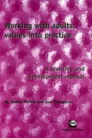 Cover of Working with Adults: Value into Practice