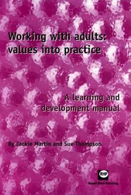 Book cover for Working with Adults: Value into Practice