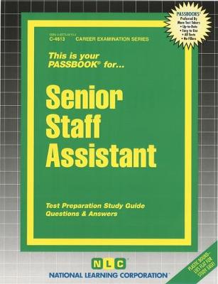 Book cover for Senior Staff Assistant