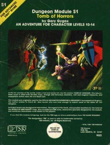 Book cover for Tomb of Horrors