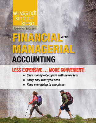 Book cover for Financial and Managerial Accounting 1e Binder Ready Version + Wileyplus Registration Card