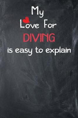 Book cover for My Love for Diving Is Easy to Explain