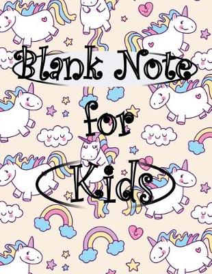 Book cover for Blank Note for Kids