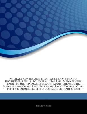 Cover of Articles on Military Awards and Decorations of Finland, Including
