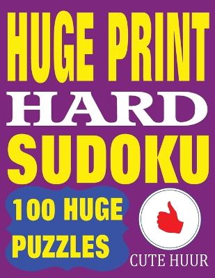 Book cover for Huge Print Hard Sudoku