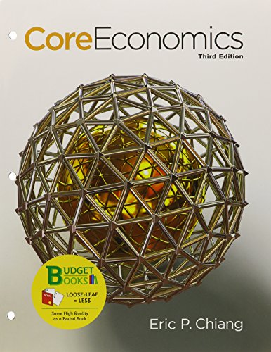 Book cover for Loose-Leaf Version for Coreeconomics