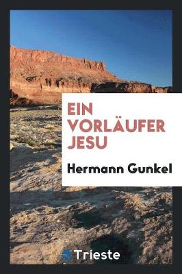 Book cover for Ein Vorläufer Jesu