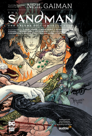Book cover for The Sandman: The Deluxe Edition Book Four