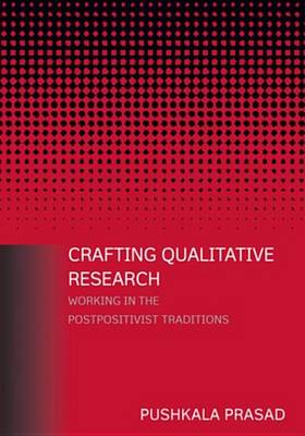 Book cover for Crafting Qualitative Research: Working in the Postpositivist Traditions