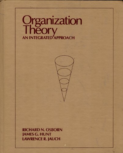 Book cover for Organization Theory