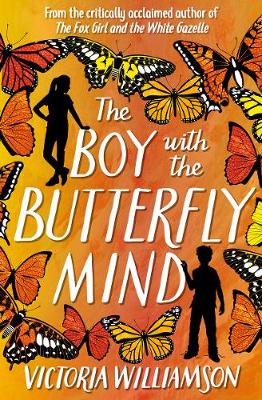 Book cover for The Boy with the Butterfly Mind