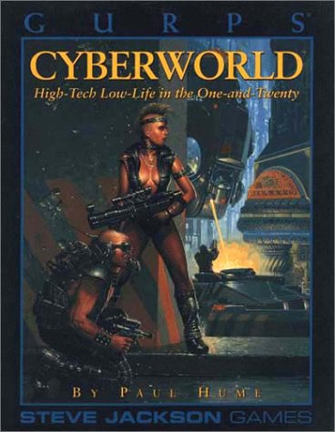 Book cover for Gurps Cyberworld