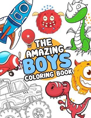 Cover of The Amazing boys coloring book