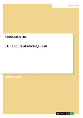 Book cover for TUI and its Marketing Plan