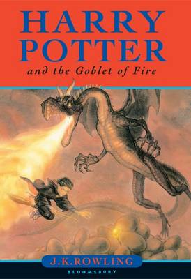 Book cover for Harry Potter and the Goblet of Fire