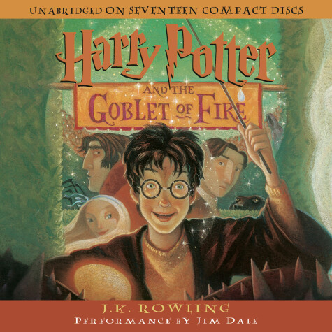 Book cover for Harry Potter and the Goblet of Fire