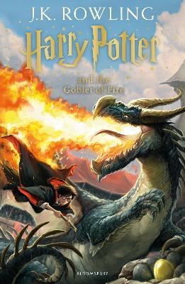Book cover for Harry Potter and the Goblet of Fire