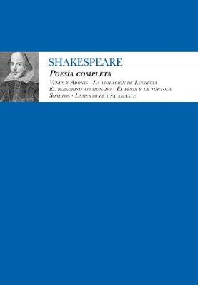 Book cover for Poesia Completa (William Shakespeare)