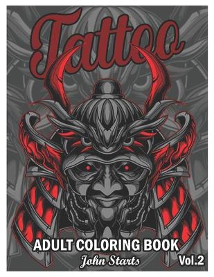 Cover of Tattoo Adult Coloring Book