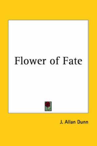 Cover of Flower of Fate (1928)