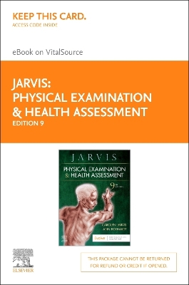 Book cover for Physical Examination and Health Assessment - Elsevier eBook on Vitalsource (Retail Access Card)