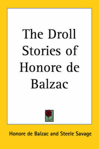Cover of The Droll Stories of Honore De Balzac