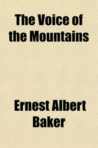 Cover of The Voice of the Mountains