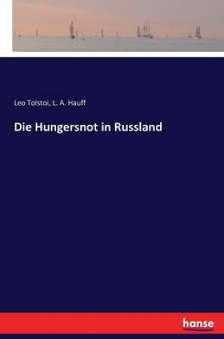 Cover of Die Hungersnot in Russland