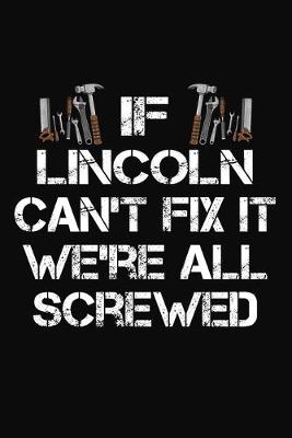 Book cover for If Lincoln Can't Fix It We're All Screwed