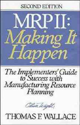 Book cover for MRPII - Making it Happen