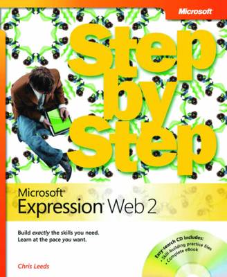 Book cover for Microsoft Expression Web 2 Step by Step