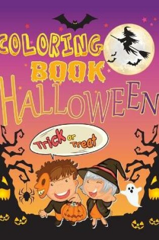 Cover of Halloween Coloring Book Trick or Treat