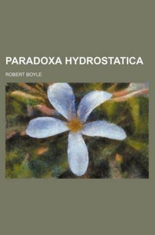 Cover of Paradoxa Hydrostatica