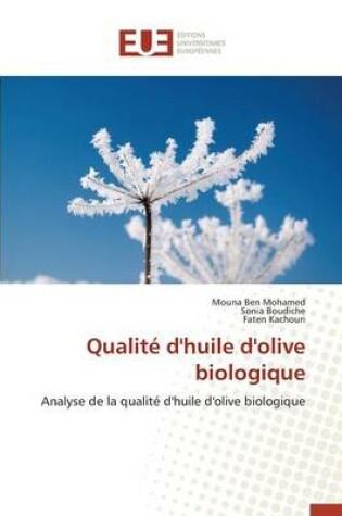 Cover of Qualite d'Huile d'Olive Biologique