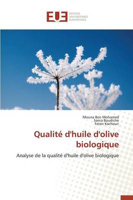 Book cover for Qualite d'Huile d'Olive Biologique